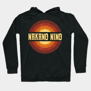 Vintage Proud Name Nino Anime Gifts Circle Hoodie